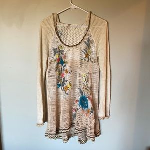 Crocheted sweater/dress